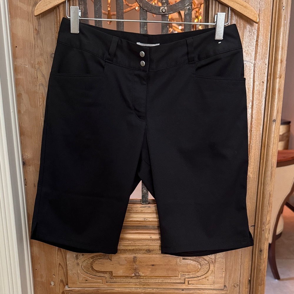 Adidas Women's Black Bermudas